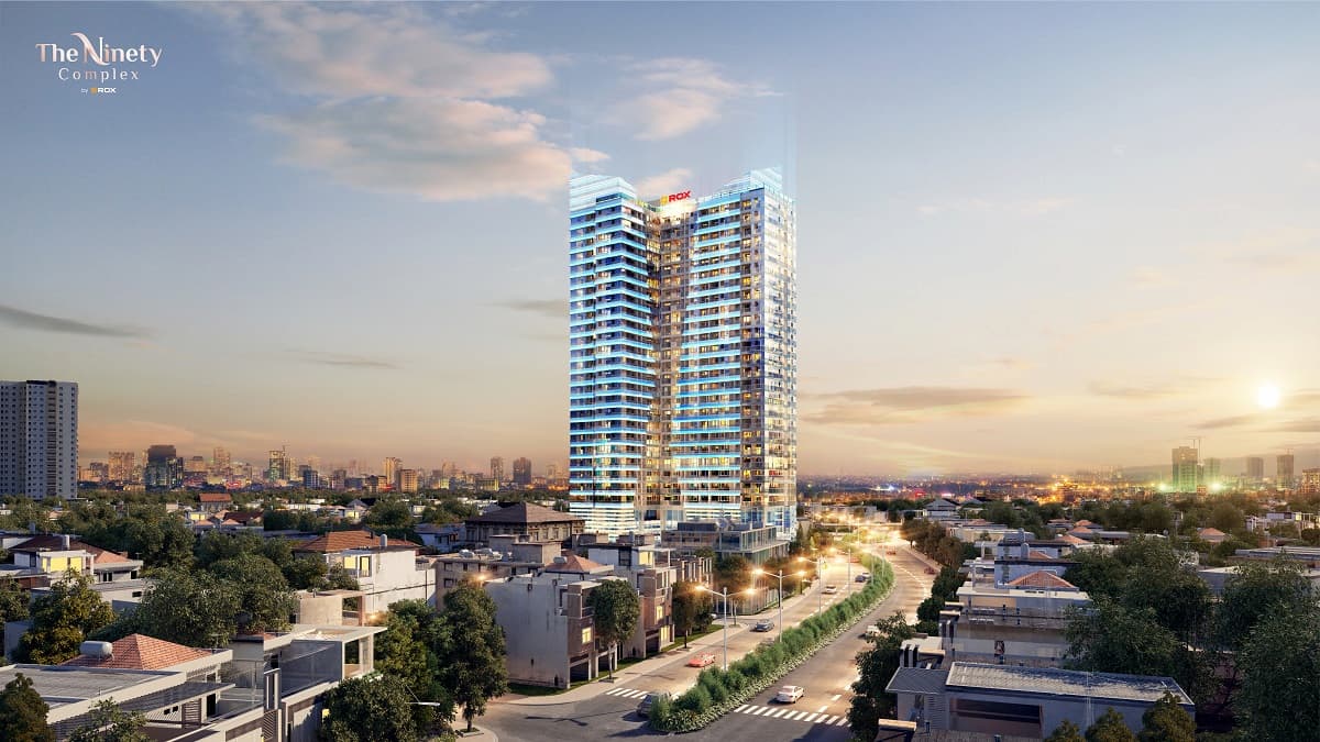 Phối cảnh tòa nhà The Ninety Complex